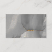 Gray Marble Cross Church Pastor of Deacon Visitekaartje (Achterkant)