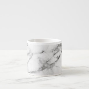 Gray Marble Espresso Mok