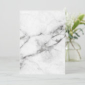 Gray Marble Flat Kaart (Staand voorkant)
