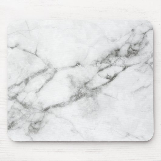 Gray Marble Mousepad Muismat (Voorkant)