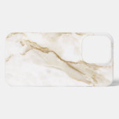 Gray Marble Pattern iPhone Hoesje (Achterkant horizontaal)