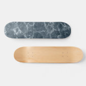 Gray marble persoonlijk skateboard (Horizontaal)