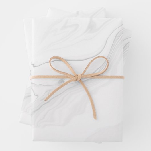 Gray Marble Textern Pattern Inpakpapier Vel (In situ)