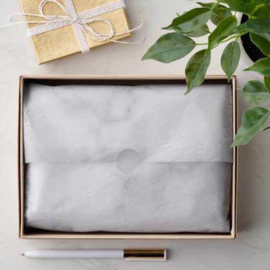 Gray Marble Tissuepapier (Geschenk)