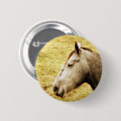 Gray Mare Ronde Button 5,7 Cm (Voorkant /achterkant)