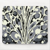 Gray Marloged Mousepad Muismat (Voorkant)