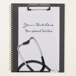 Gray Medical Klembord met Stethoscoop Planner