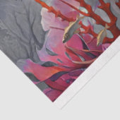 Gray Mermaid Tissuepapier (Detail)