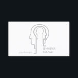 Gray Mind Science Human Head psycholoog Visitekaartje<br><div class="desc">Gray Mind Science Human Head psycholoog</div>