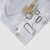 Gray Minimalist Abstract Decoupage Tissue Paper Tissuepapier (Detail)