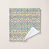 Gray Modern Bath Towel Set Bad Handdoek (Wasdoekje)