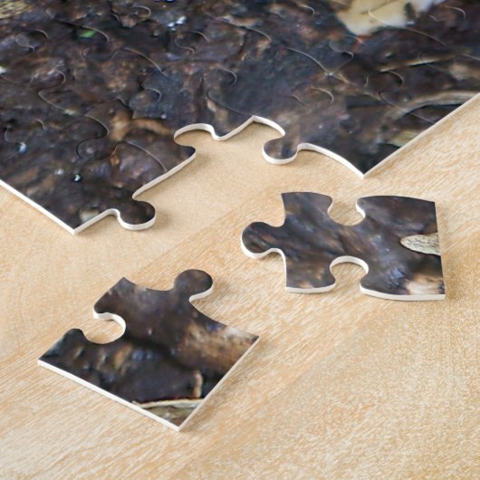 Gray Morel Mushroom Legpuzzel (Zijkant)