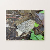 Gray Morel Mushroom Legpuzzel (Horizontaal)