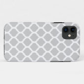 Gray Moroccan Pattern iPhone 5 Hoesje (Achterkant (horizontaal))