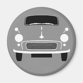 Gray Morris Minor Fridge Magneet