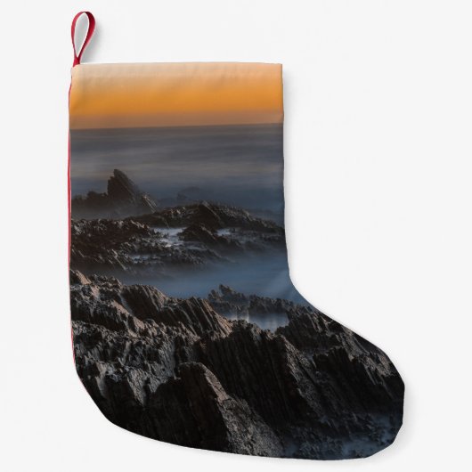 GRAY MOUNTAINS MET CLOUDS KLEINE KERSTSOK (Voorkant)