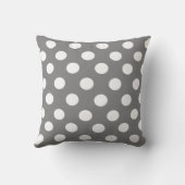 Gray Navy Sailboot Boat Birth Announcement Pillow Kussen (Achterkant)