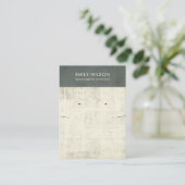  GRAY NEWSPAPER KETTING EARRING DISPLAY BU VISITEKAARTJE (Staand voorkant)