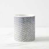 Gray octagonal art koffiemok (Center)