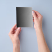 Gray Ombre Flyer (Hand)