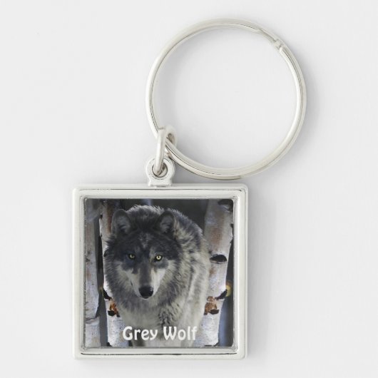 GRAY PACK WOLF Collectie Sleutelhanger (Voorkant)