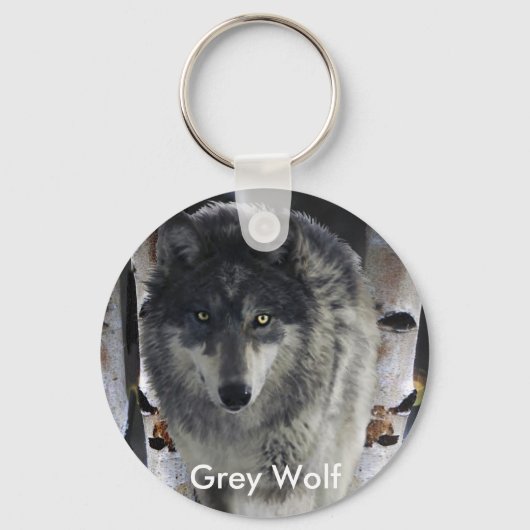 GRAY PACK WOLF Collectie Sleutelhanger (Voorkant)