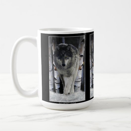 GRAY PACK WOLF Wildlife Gift Mokken (Links)