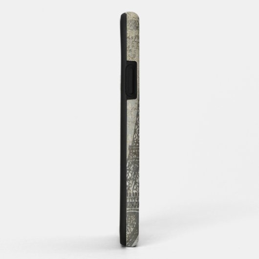 Gray Parisian Collage Case-Mate iPhone Case (Achterkant/rechts)