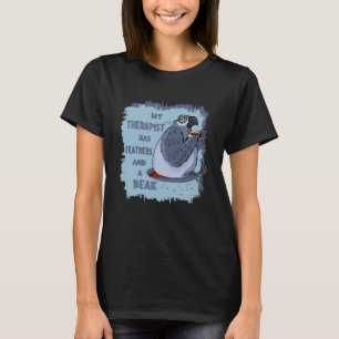 Gray Parrot Therapist - Funny Gift idea voor eigen T-shirt