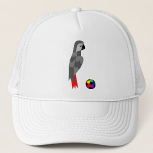 Gray Parrot Trucker Pet