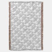 Gray Patroonstoel voor midden-eeuwen Silhouette Deken (Voorkant Verticaal)