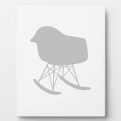 Gray Patroonstoel voor midden-eeuwen Silhouette Fotoplaat (Voorkant)