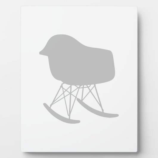 Gray Patroonstoel voor midden-eeuwen Silhouette Fotoplaat (Voorkant)