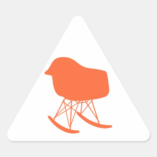 Gray Patroonstoel voor midden-eeuwen Silhouette Sticker (Voorkant)