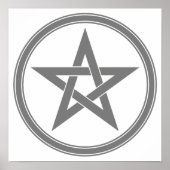 Gray Pentacle Poster (Voorkant)
