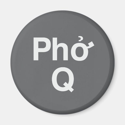Gray Pho Q Magneet (Voorkant)