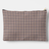 Gray Pink Plaid Classic Pattern Retro Etui (Achterkant)