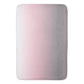 Gray Pink White Ombre Badmat (Voorkant Verticaal)