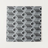 Gray pipes on top of each other - seamless backgro wandkleed (Voorkant (horizontaal))