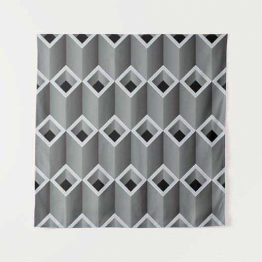 Gray pipes on top of each other - seamless backgro wandkleed (Voorkant)