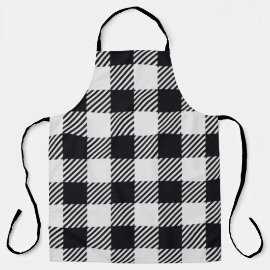 Gray Plaid | Checkers All-Over Print Schort (Voorkant)
