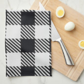 Gray Plaid | Checkers Keukenhanddoeken (Quarter Fold)