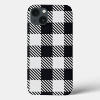 Gray Plaid | Checkers-Mok Case-Mate iPhone Case