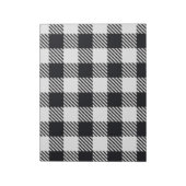 Gray Plaid | Notitieblok van Checkers (Linkerzijde)