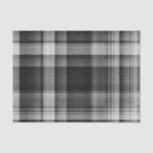 Gray Plaid Tissue Paper Tissuepapier (Voorkant)
