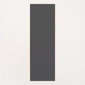 Gray Plain Yogamat (Voorkant)