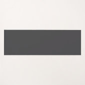 Gray Plain Yogamat (Voorkant (horizontaal))