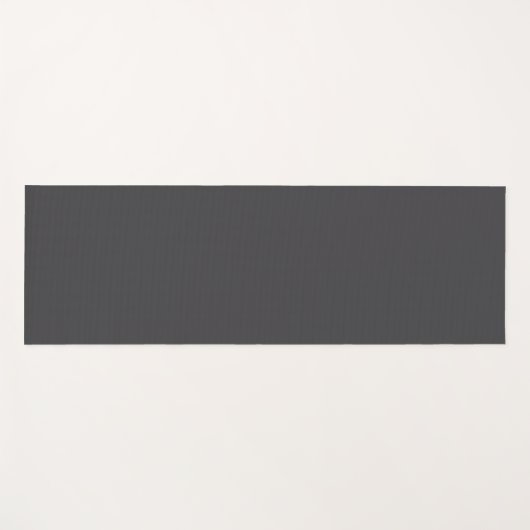 Gray Plain Yogamat (Voorkant (horizontaal))