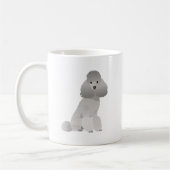 Gray Podle Dog Koffiemok (Links)