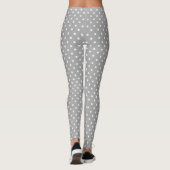 Gray Polka Dot Leggings (Achterkant)